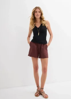 Damen bonprix Shirts & Tops|Nachhaltigere Materialien|Top aus softem Viskose-Mix
