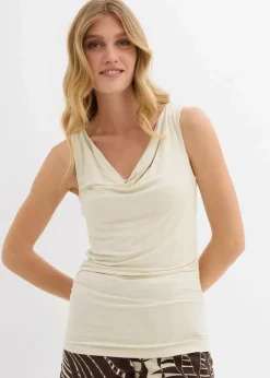 Clearance Top aus softem Viskose-Mix Damen Nachhaltigere Materialien|Shirts & Tops