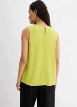 Damen bonprix Shirts & Tops|Top aus strukturiertem Crêpe
