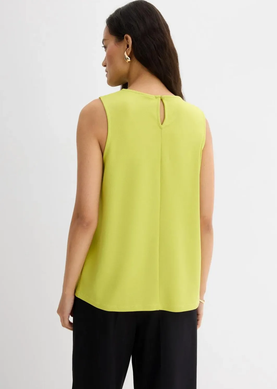 Damen bonprix Shirts & Tops|Top aus strukturiertem Crêpe