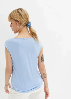 Sale Top aus Viskose-Mix Damen Shirts & Tops|Nachhaltigere Materialien