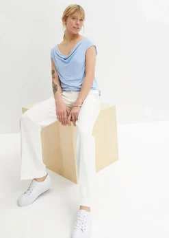 Sale Top aus Viskose-Mix Damen Shirts & Tops|Nachhaltigere Materialien