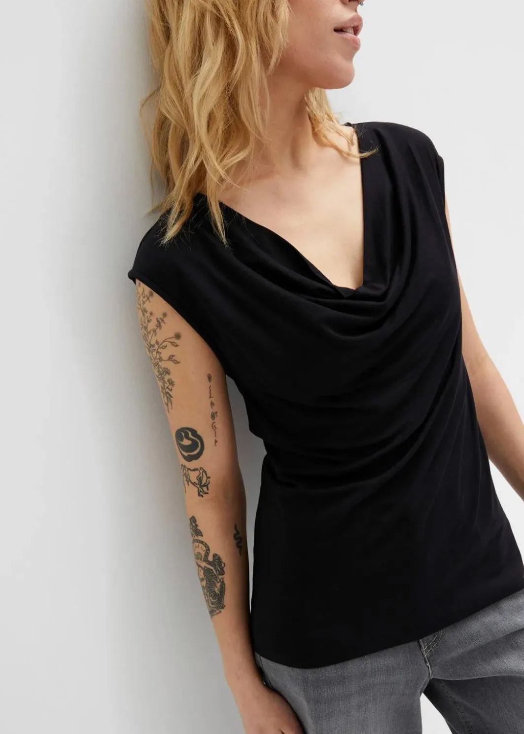 Sale Top aus Viskose-Mix Damen Nachhaltigere Materialien|Shirts & Tops