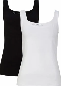 Sale Top (2er Pack) Damen Shirts & Tops|Basics