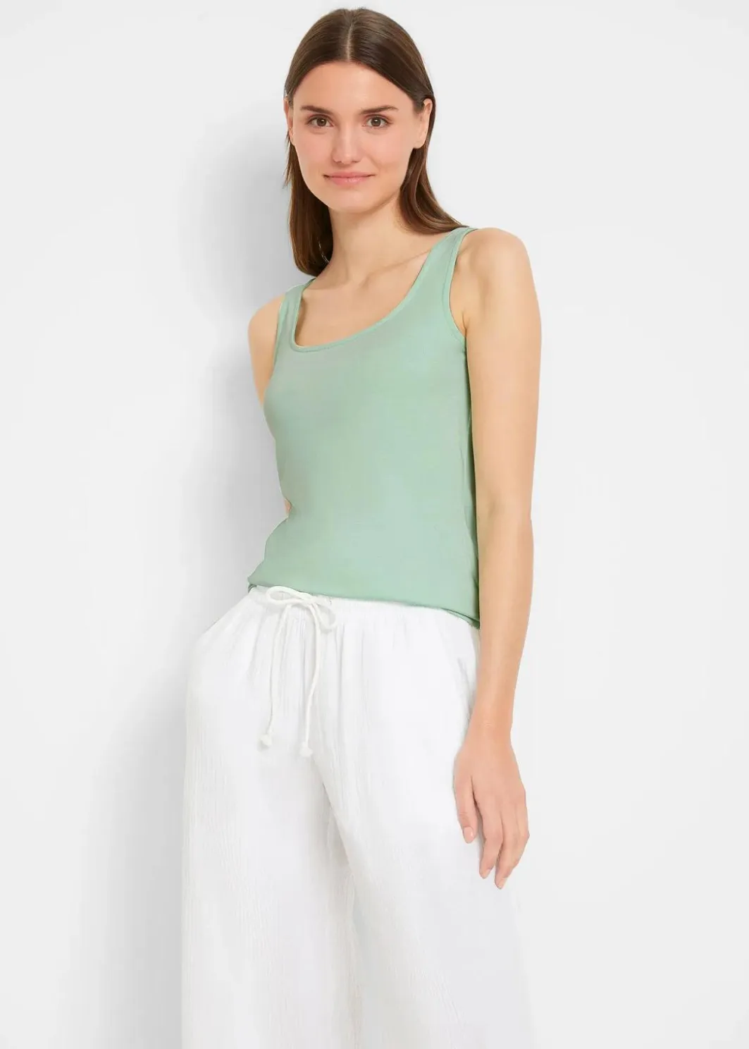 Damen bonprix Shirts & Tops|Basics|Top (2er Pack)