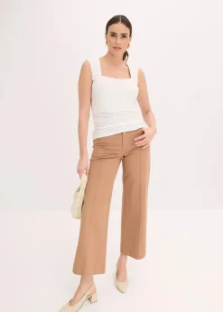 Top mit Careé Ausschnitt Damen Shirts & Tops