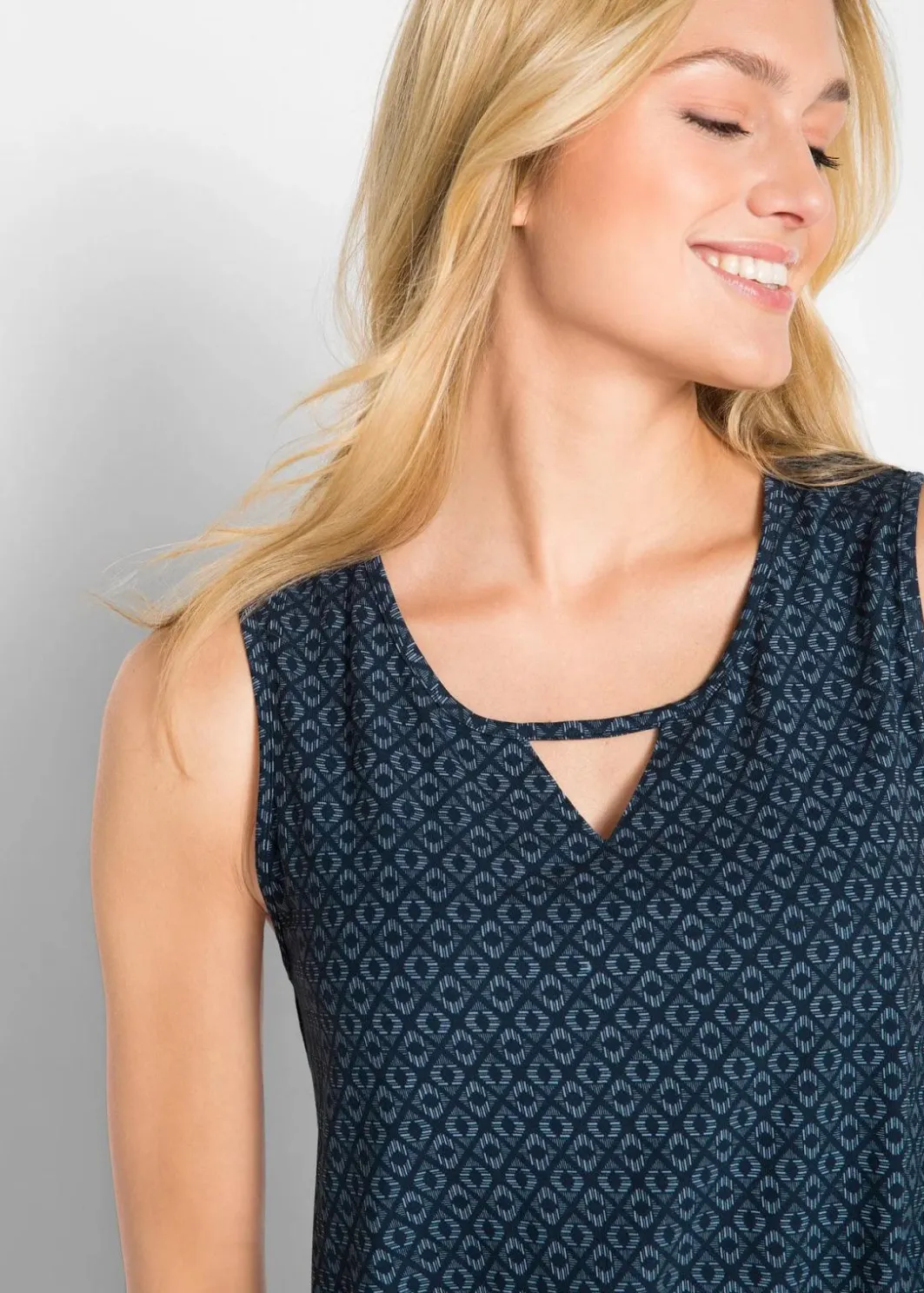 Discount Top mit Gummizug Damen Nachhaltigere Materialien|Shirts & Tops