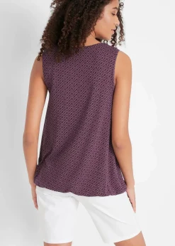Damen bonprix Shirts & Tops|Nachhaltigere Materialien|Top mit Gummizug