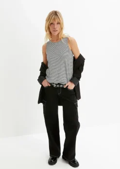New Top mit Knopfleiste am Rücken Damen Shirts & Tops