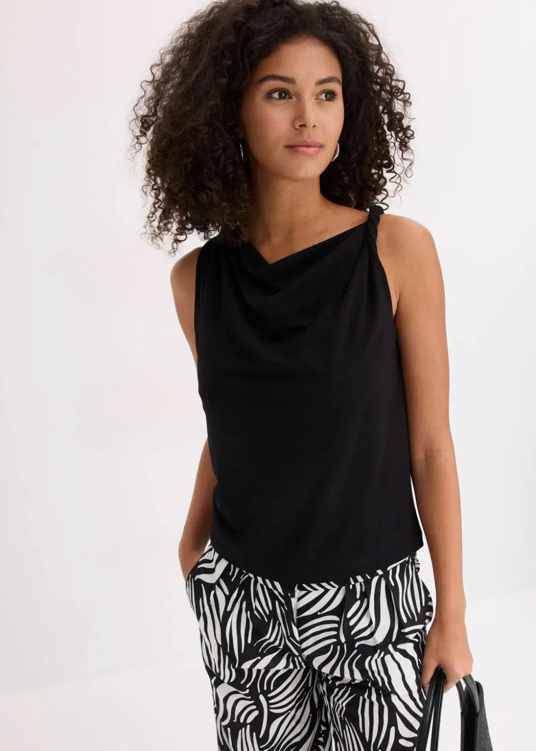 Damen bonprix Shirts & Tops|Top mit Twist-Detail