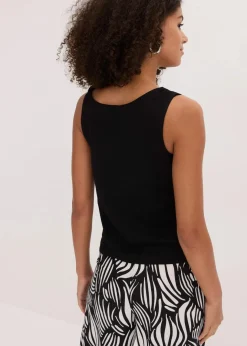 Damen bonprix Shirts & Tops|Top mit Twist-Detail