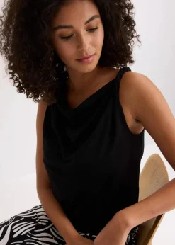 Damen bonprix Shirts & Tops|Top mit Twist-Detail