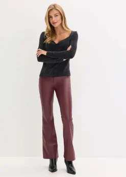 Hot Top mit Wasserfallausschnitt Damen Shirts & Tops