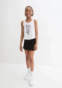 Kinder bonprix Mädchen 9-16 Jahre·Shorts|Mädchen 9-16 Jahre·Röcke|Top und Hosenrock (2tlg. Set)