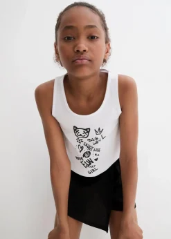 Kinder bonprix Mädchen 9-16 Jahre·Shorts|Mädchen 9-16 Jahre·Röcke|Top und Hosenrock (2tlg. Set)