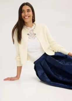 Damen bonprix Bekleidung·Jeans|Pullover & Strickjacken|Trachten-Strickjacke