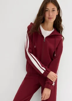 Best Trainingsjacke mit sportivem Streifen Damen Bekleidung·Hosen|Zweiteiler & Sets