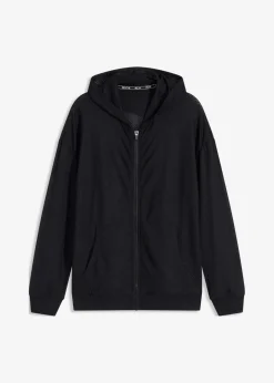 Damen bonprix Sportbekleidung|Jacken & Mäntel|Transparente Sportjacke aus Mesh, oversized