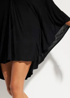 Outlet Transparente Strandtunika aus Viskose Damen Strandmode|Bademode·Strandmode
