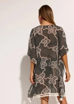 Outlet Transparente Strandtunika Damen Strandmode|Bademode·Strandmode