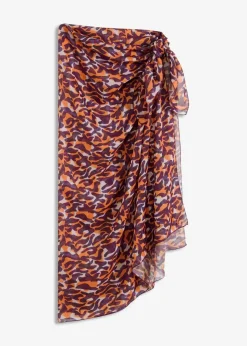 Damen bonprix Strandmode|Nachhaltigere Materialien|Transparenter Pareo