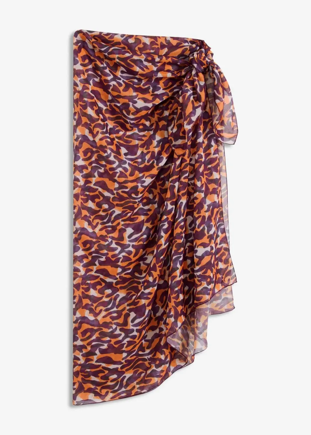 Damen bonprix Strandmode|Nachhaltigere Materialien|Transparenter Pareo