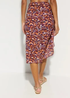 Damen bonprix Strandmode|Nachhaltigere Materialien|Transparenter Pareo