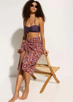 Damen bonprix Strandmode|Nachhaltigere Materialien|Transparenter Pareo