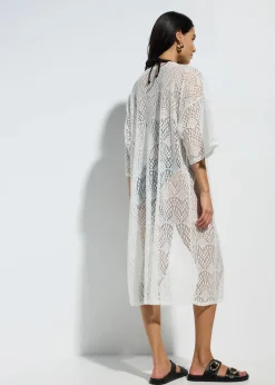 Damen bonprix Strandmode|Bademode·Strandmode|Transparenter Strandkimono