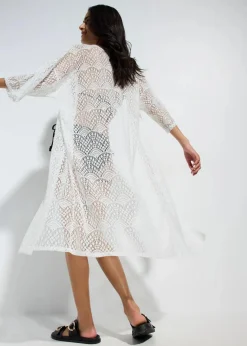 Damen bonprix Strandmode|Bademode·Strandmode|Transparenter Strandkimono