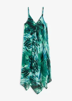 Damen bonprix Strandmode|Bademode·Strandmode|Transparentes Strand Maxikleid aus leichtem Chiffon