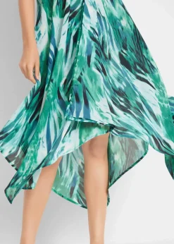 Damen bonprix Strandmode|Bademode·Strandmode|Transparentes Strand Maxikleid aus leichtem Chiffon