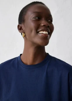 Damen bonprix Shirts & Tops|Trapezförmiges Shirt mit Seidenanteil