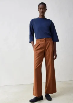 Damen bonprix Shirts & Tops|Trapezförmiges Shirt mit Seidenanteil