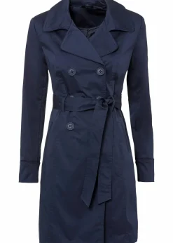 Damen bonprix Jacken & Mäntel|Bekleidung·Hosen|Trenchcoat aus Baumwolle