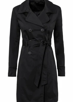 Damen bonprix Bekleidung·Hosen|Jacken & Mäntel|Trenchcoat aus Baumwolle