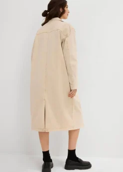 Hot Trenchcoat aus Twill Damen Jacken & Mäntel