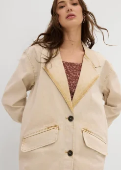 Hot Trenchcoat aus Twill Damen Jacken & Mäntel