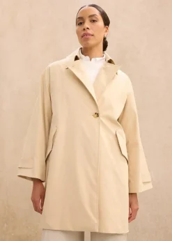 Trenchcoat in A-Linie Damen Bekleidung·Hosen|Jacken & Mäntel