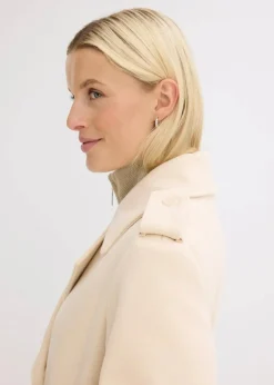 Online Trenchcoat in Wolloptik Damen Bekleidung·Hosen|Jacken & Mäntel