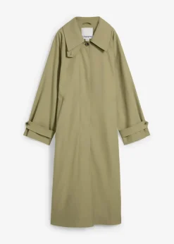 Damen bonprix Bekleidung·Hosen|Jacken & Mäntel|Trenchcoat mit Laschen