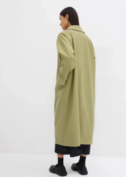 Damen bonprix Bekleidung·Hosen|Jacken & Mäntel|Trenchcoat mit Laschen