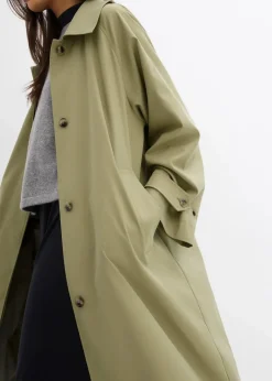 Damen bonprix Bekleidung·Hosen|Jacken & Mäntel|Trenchcoat mit Laschen