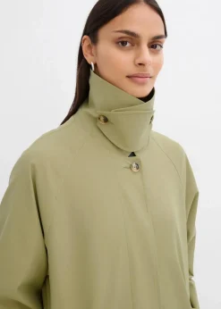 Damen bonprix Bekleidung·Hosen|Jacken & Mäntel|Trenchcoat mit Laschen
