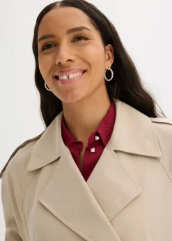 Damen bonprix Bekleidung·Hosen|Jacken & Mäntel|Trenchjacke