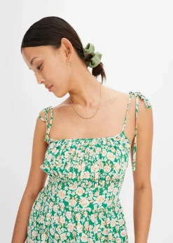 Damen bonprix Kleider|Nachhaltigere Materialien|Trägerkleid