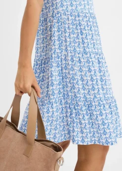 Damen bonprix Kleider|Nachhaltigere Materialien|Trägerkleid aus fließender Viskose