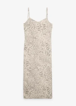 Damen bonprix Kleider|Nachhaltigere Materialien|Trägerkleid aus fließender Viskose