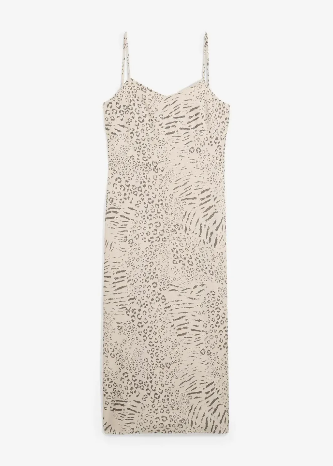 Damen bonprix Kleider|Nachhaltigere Materialien|Trägerkleid aus fließender Viskose