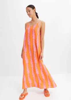 Hot Trägerkleid aus fließender Viskose Damen Bekleidung·Pullover & Strickjacken|Nachhaltigere Materialien